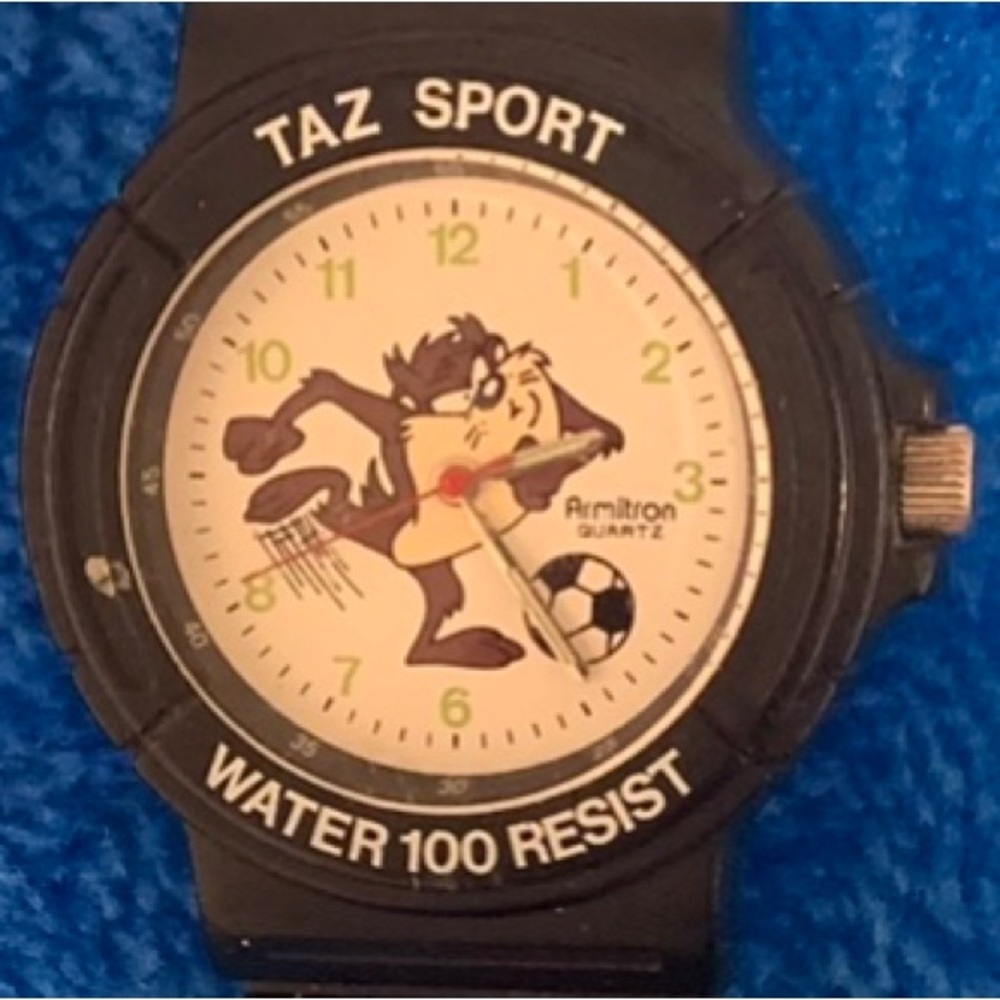 Source Unknown Black Taz Sport Watch